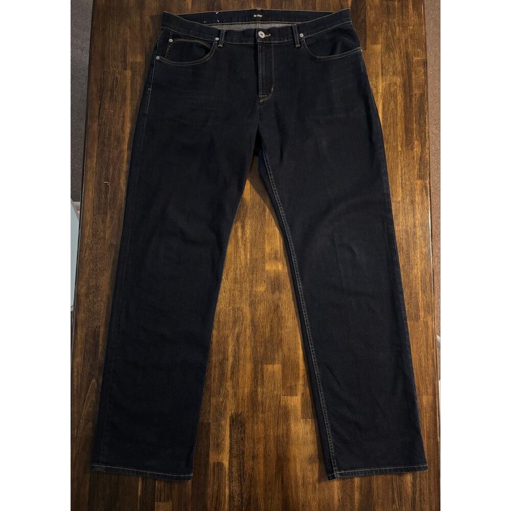 Hudson Jeans Men’s 38 ( 40 x 35 ) Wilde Relax Straight Dark Wash Denim